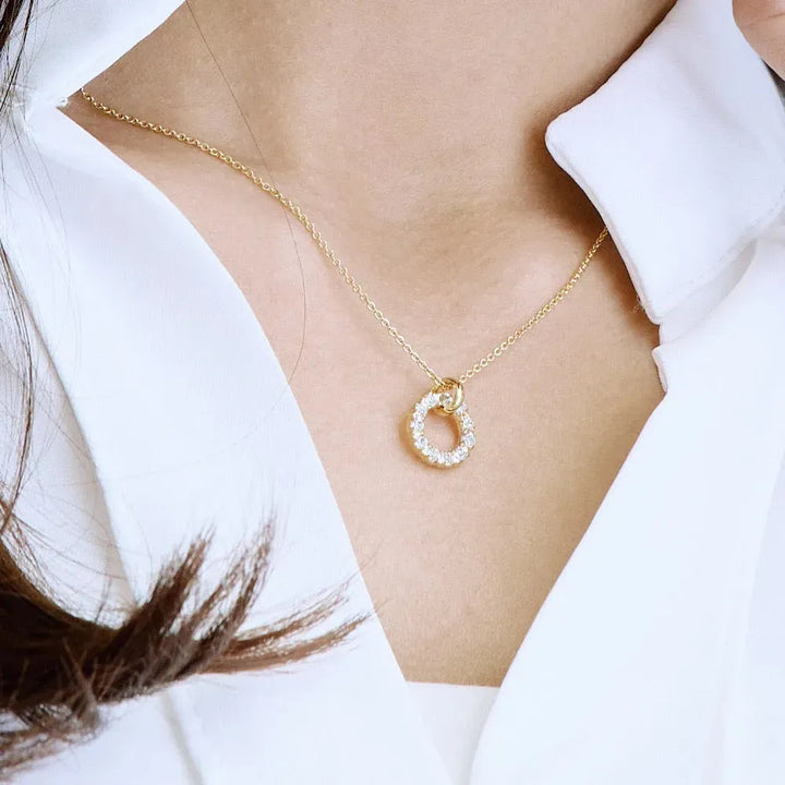 Bijou 戒指項鍊 -金 |日本製低敏飾品 K18GP