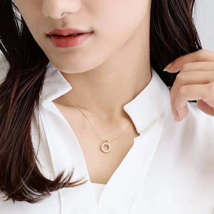 Bijou 戒指項鍊 -金 |日本製低敏飾品 K18GP