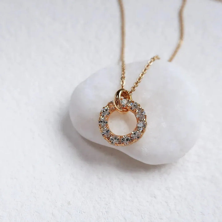 Bijou 戒指項鍊 -金 |日本製低敏飾品 K18GP