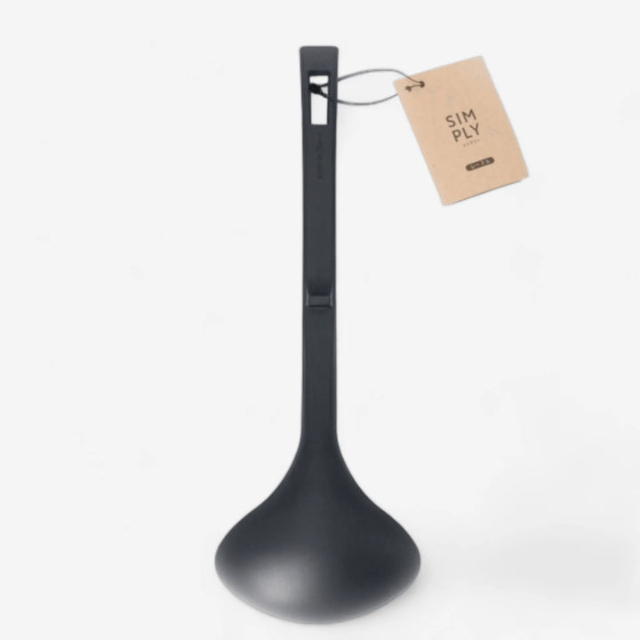 Simply｜輕巧型湯勺 - 黑 日本製 - NANOKA LIVING ｜和洋選品