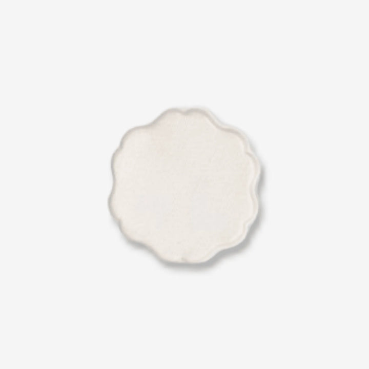 花うふれ｜花型小皿 - 白 日本美濃燒(11.2cm) - NANOKA LIVING ｜和洋選品