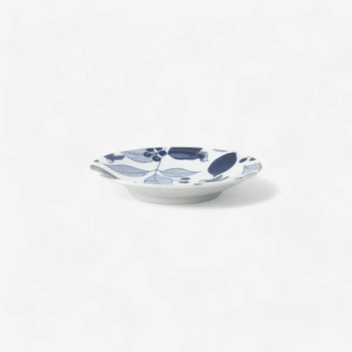 花園系列｜小皿 - 小鳥果樹 日本美濃燒(13.8cm) - NANOKA LIVING ｜和洋選品