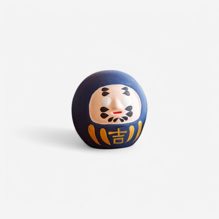 Kaya｜陶瓷達摩御神籤 - 藍x學業有成 日本製