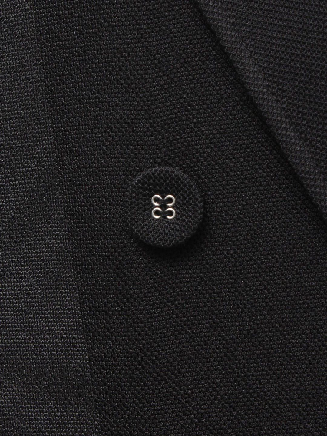 透膚感雙排釦西裝外套 - 黑｜ELENDEEK