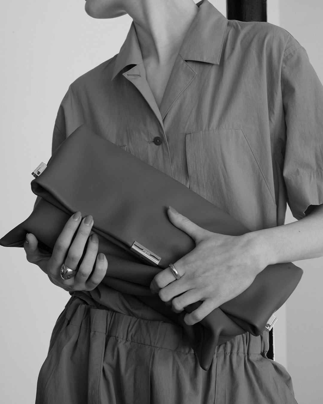 P-019 GRAFT-TOTE L ESPRESSO｜PUNTI