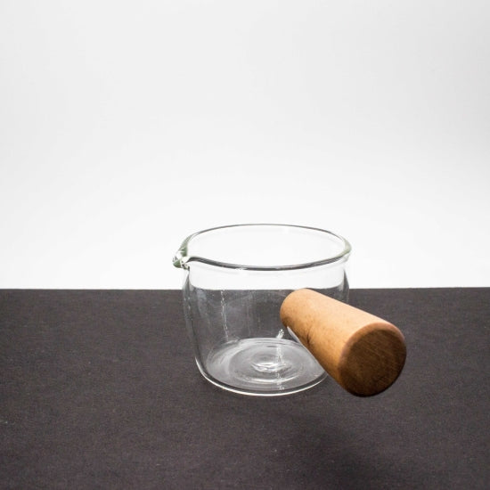 原木柄玻璃醬汁勺 (100ml)
