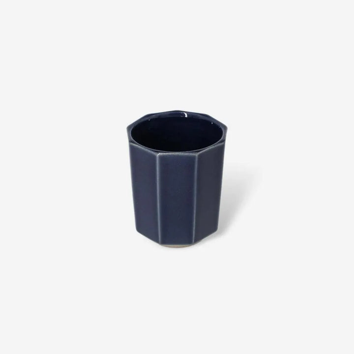 Tokiwa｜九角日式茶杯 - 深藍 日本美濃燒 - NANOKA LIVING ｜和洋選品